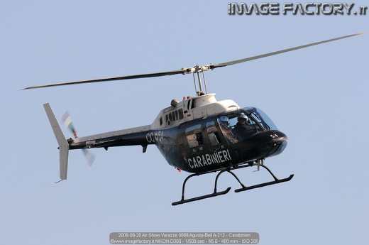 2008-09-20 Air Show Varazze 0068 Agusta-Bell A-212 - Carabinieri